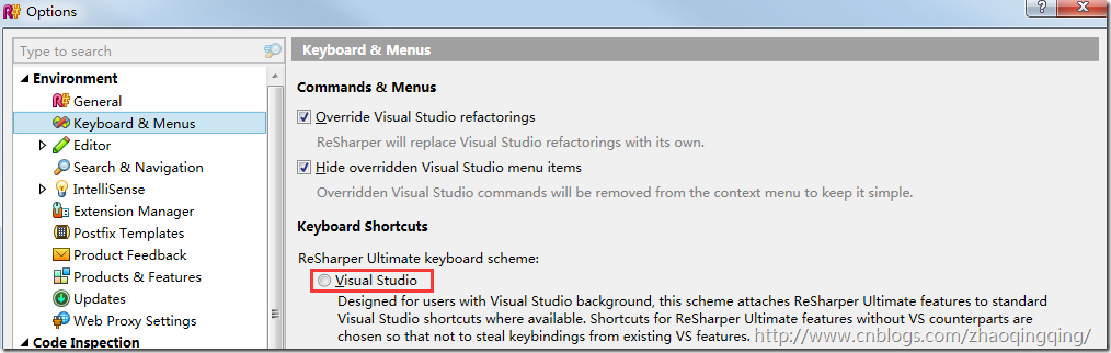 Resharper快捷键怎么设置