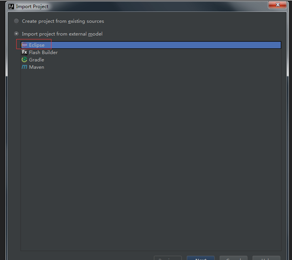 intellijidea导入eclipse工程详细步骤