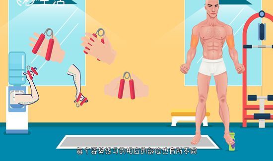 握力器怎么练