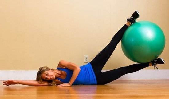 侧卧抬腿是练什么的