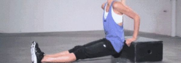 仰卧后撑的标准动作