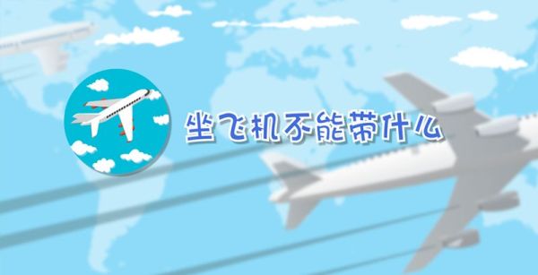 坐飞机不能带什么