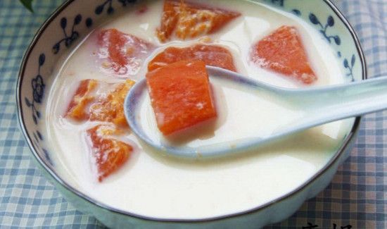 毛桃和牛奶能一起吃吗