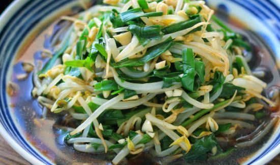 韭菜和绿豆能一起吃吗