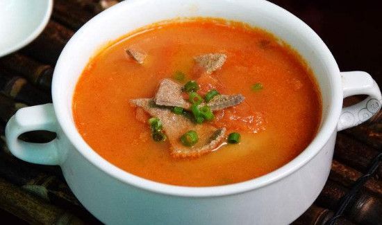 西红柿和猪肝能一起吃吗