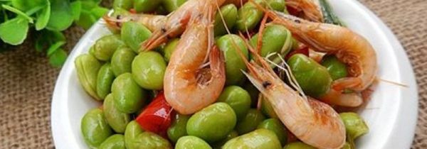 毛豆和虾能一起吃吗