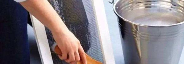 厨房纱窗油污怎么清洗