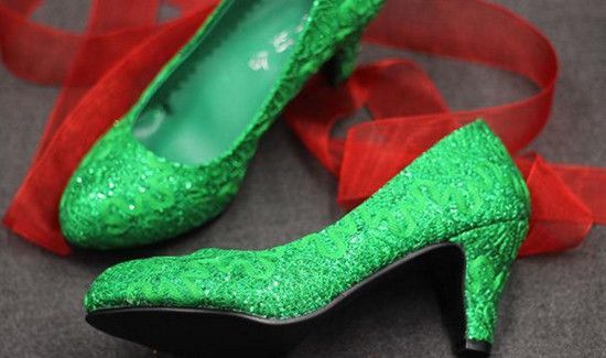 结婚为什么要穿绿色鞋子