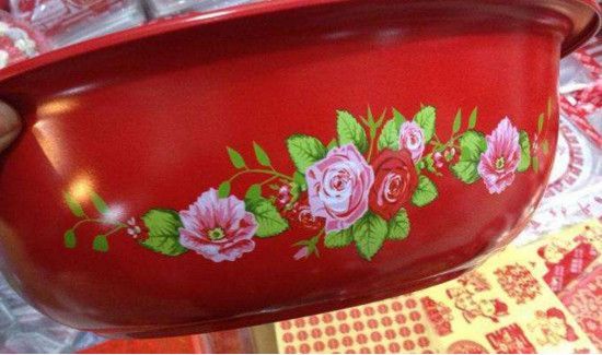 结婚红盆买几个