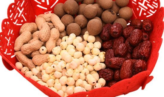 结婚花生枣子寓意