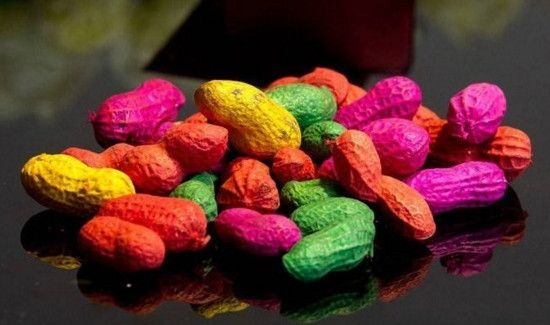 结婚花生怎么染色