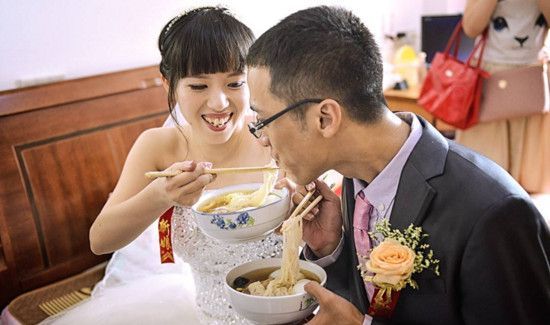结婚为什么吃宽心面