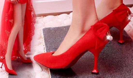 结婚穿几厘米高跟鞋