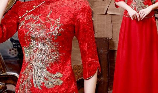 西式婚礼可以穿中式的敬酒服么