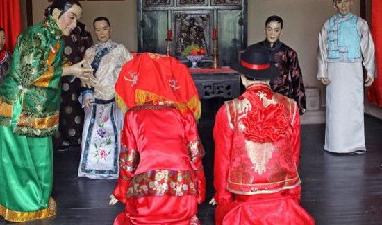 结婚鞠躬什么意思