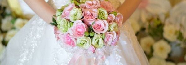 结婚手捧花买真的假的