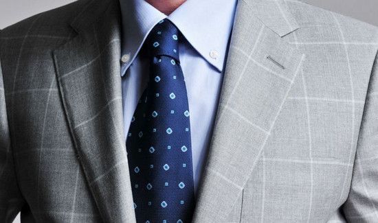 结婚西装可以是格纹