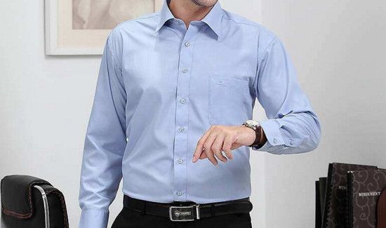 新郎可以穿蓝色衬衫吗