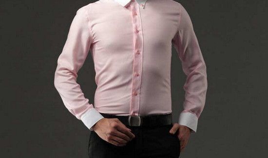 新郎可以穿粉色衬衣吗