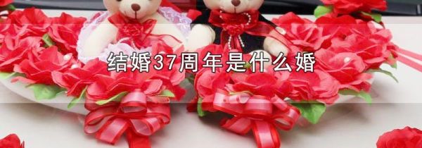 结婚37周年是什么婚