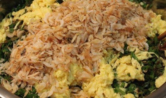 韭菜鸡蛋馅还可以加什么