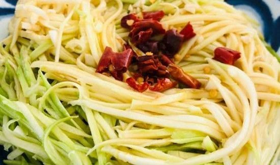 西葫芦怎么凉拌吃