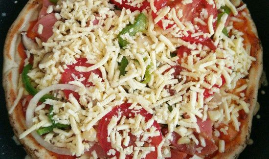 懒人平底锅做披萨