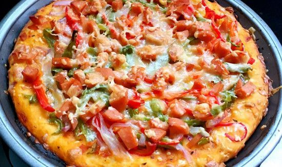 懒人平底锅做披萨