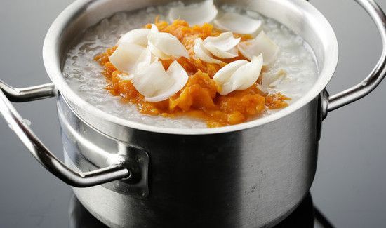 南瓜小米百合粥的功效与作用