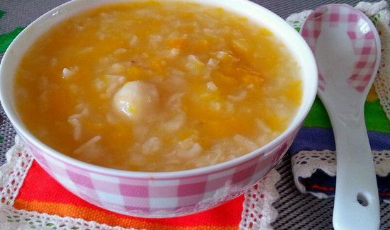 南瓜小米百合粥的功效与作用