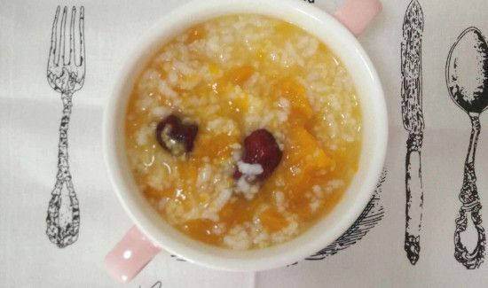 南瓜和红枣能一起熬粥吗