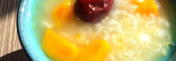 南瓜和红枣能一起熬粥吗