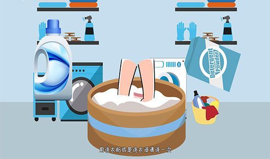 袜子硬邦邦的怎么洗软