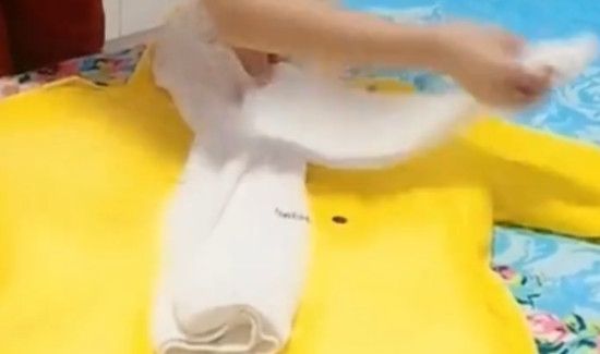 防晒衣怎么折叠