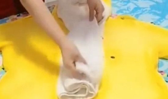 防晒衣怎么折叠