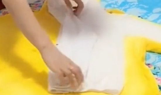 防晒衣怎么折叠