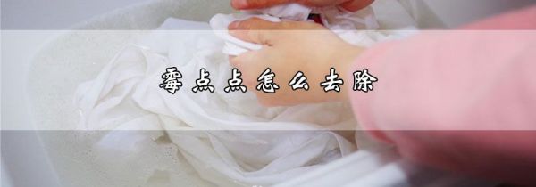 霉点点怎么去除