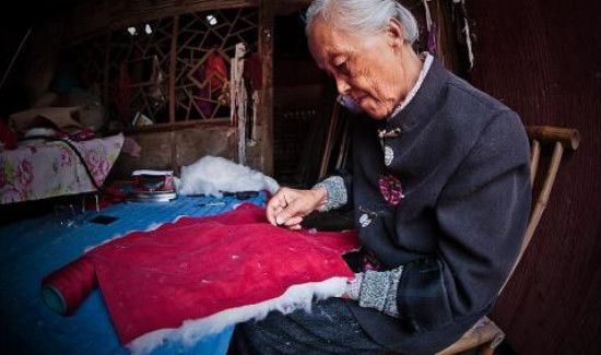 棉袄上领子的制作过程