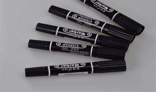 油性记号笔的清洗方法