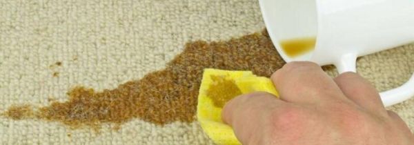 地毯上的咖啡渍怎么去除