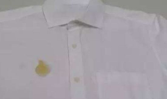 衣服上油点用洗洁精可以去除吗?