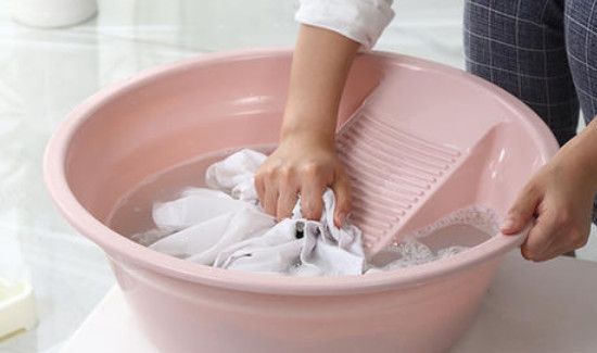 不能用洗衣机洗的标志