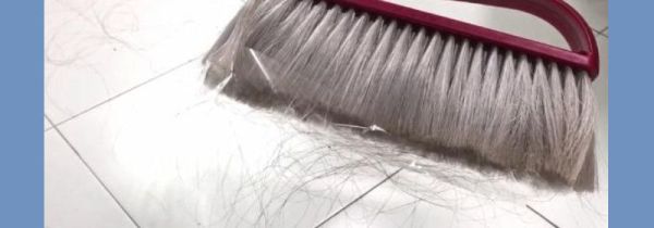 扫把怎么扫地板头发