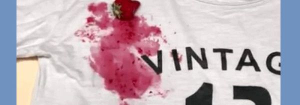 宝宝衣服上的草莓汁怎么洗掉