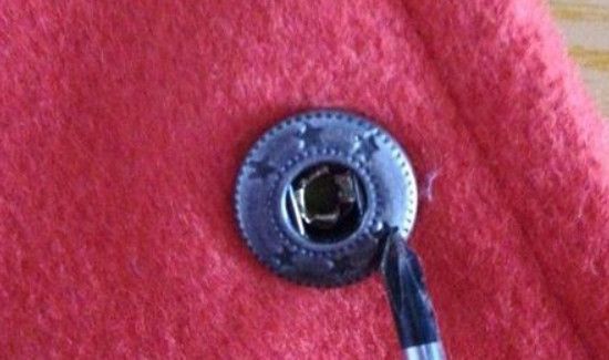 按扣坏了修理妙招