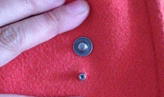 按扣坏了修理妙招