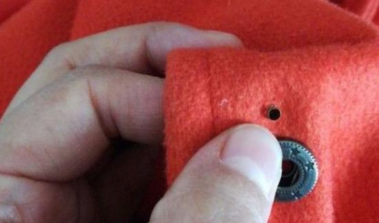 按扣坏了修理妙招