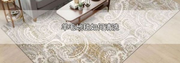 羊毛地毯如何清洗
