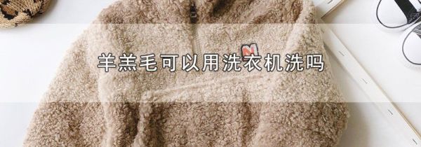 羊羔毛可以用洗衣机洗吗