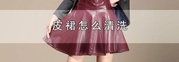皮裙怎么清洗
